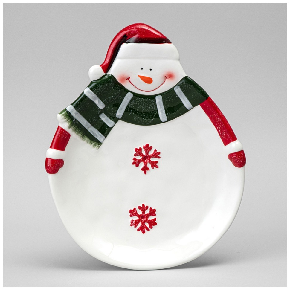 Фото Блюдо сервировочное коллекция christmas holidays 25,5*20*3,5 см Lefard (230-506) - интернет-магазин МегаТерем в Москве