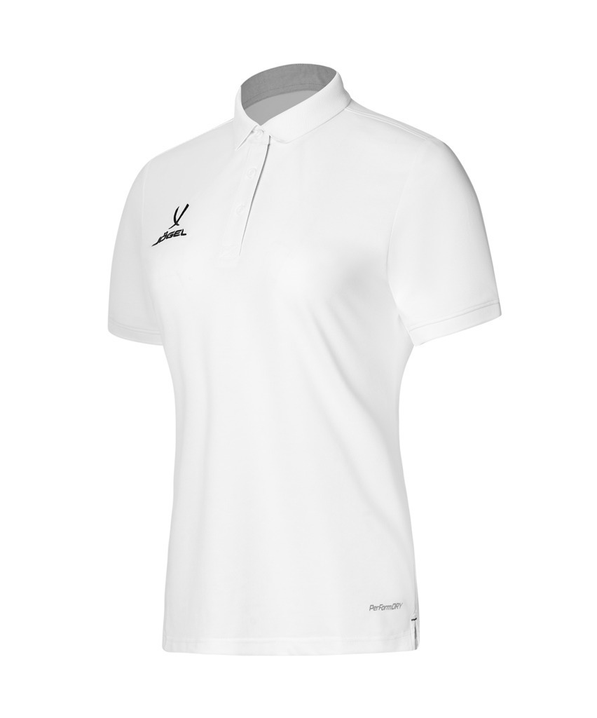 Фото Поло женское JÖGEL PREMIER PerFormDRY CVC Polo W, белый (2123143) - интернет-магазин МегаТерем в Москве