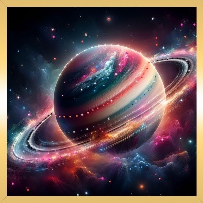 Фото Картина Вечность в вихре звезд с кристаллами Swarovski (3336) - интернет-магазин МегаТерем в Москве