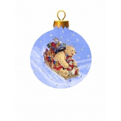 Новогодний шар Светлое утро...