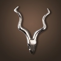Голова антилопы 4076, металл, chrom, ROOMERS FURNITURE