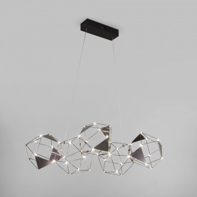 Подвесная люстра Eurosvet Uma 90368/5 черный жемчуг EV_a065026