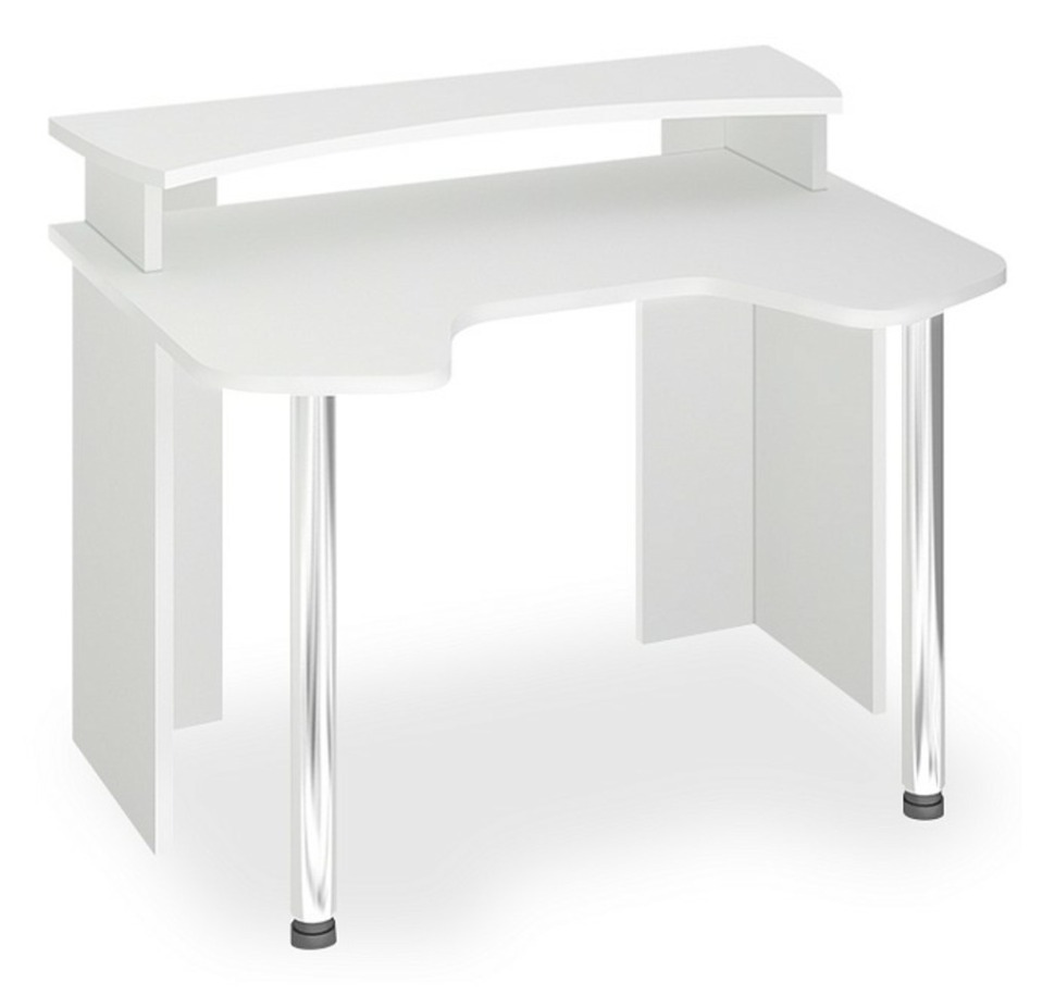 Фото Стол компьютерный Домино Лайт СКЛ-Игр120+НКИЛ120 MER_SKL-Igr120_NKIL120_BE - интернет-магазин МегаТерем в Москве