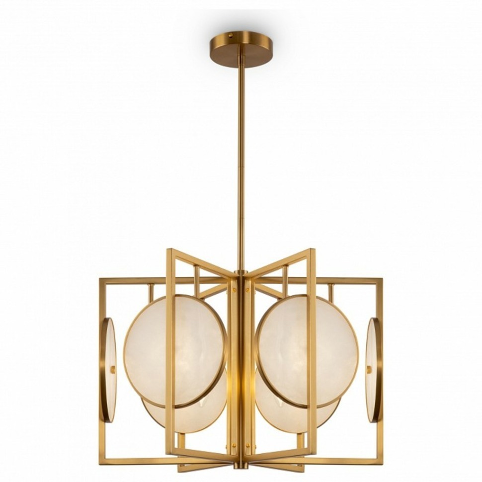 Фото Люстра на штанге Maytoni Marmo MOD099PL-06G MY_MOD099PL-06G - интернет-магазин МегаТерем в Москве