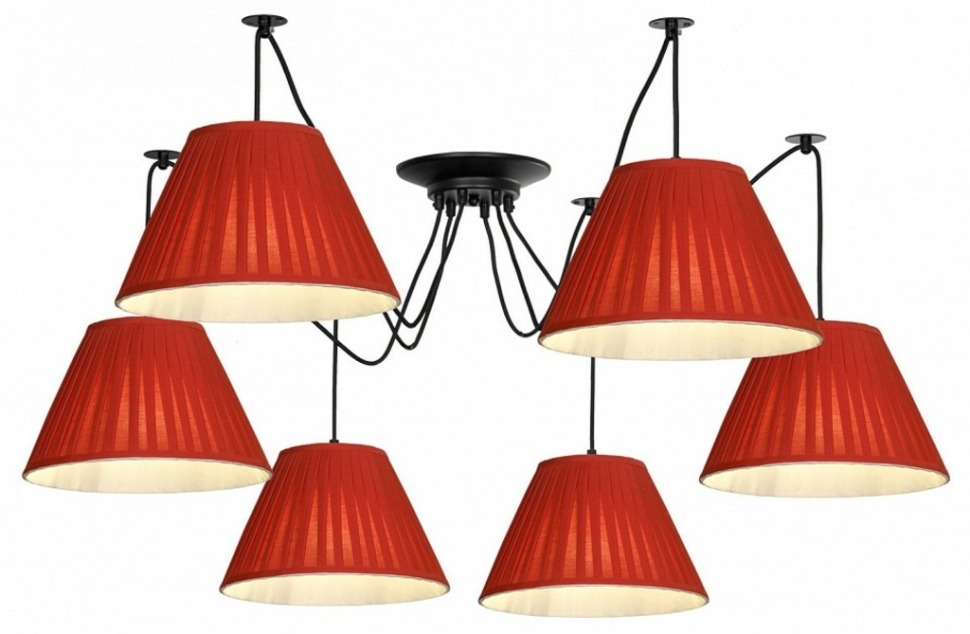 Фото Подвесная люстра Lussole Shirley LSP-8554 - интернет-магазин МегаТерем в Москве