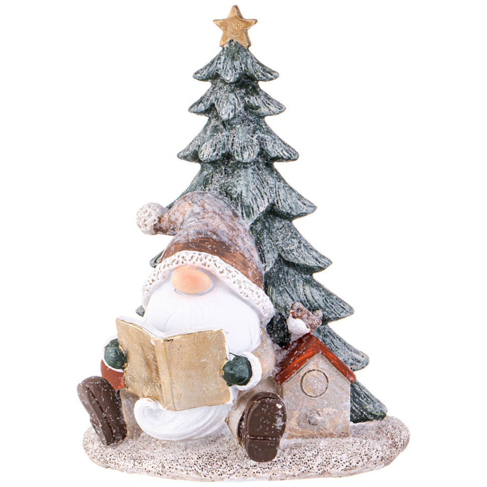 Фото Статуэтка гном 11,5х9,5х15,5 см Lefard (162-1257) - интернет-магазин МегаТерем в Москве