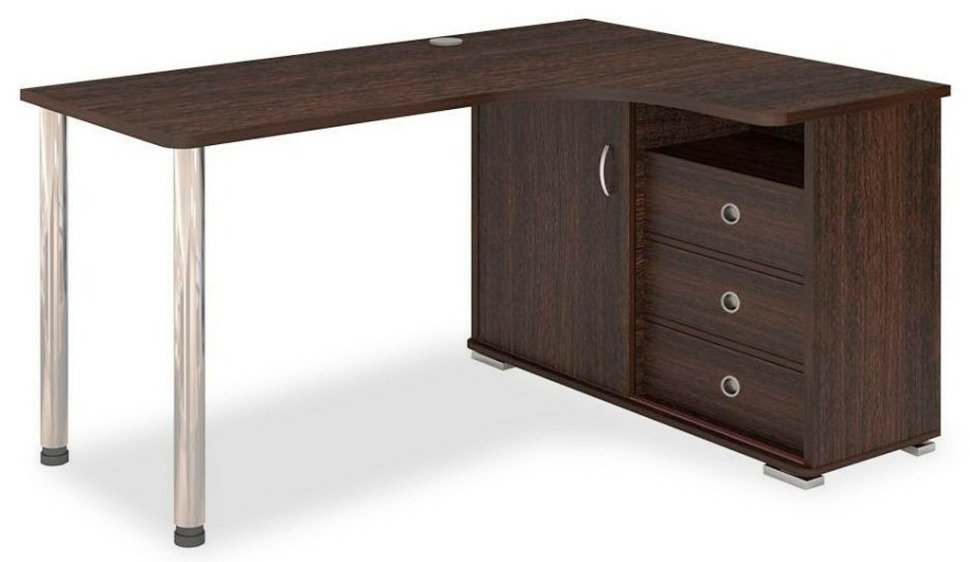 Фото Стол письменный Домино СР-145СМ MER_SR-145SM_V-PRAV - интернет-магазин МегаТерем в Москве