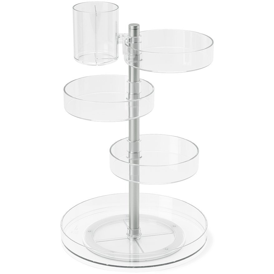 Фото Органайзер для косметики pirouette, прозрачный (70626) - интернет-магазин МегаТерем в Москве