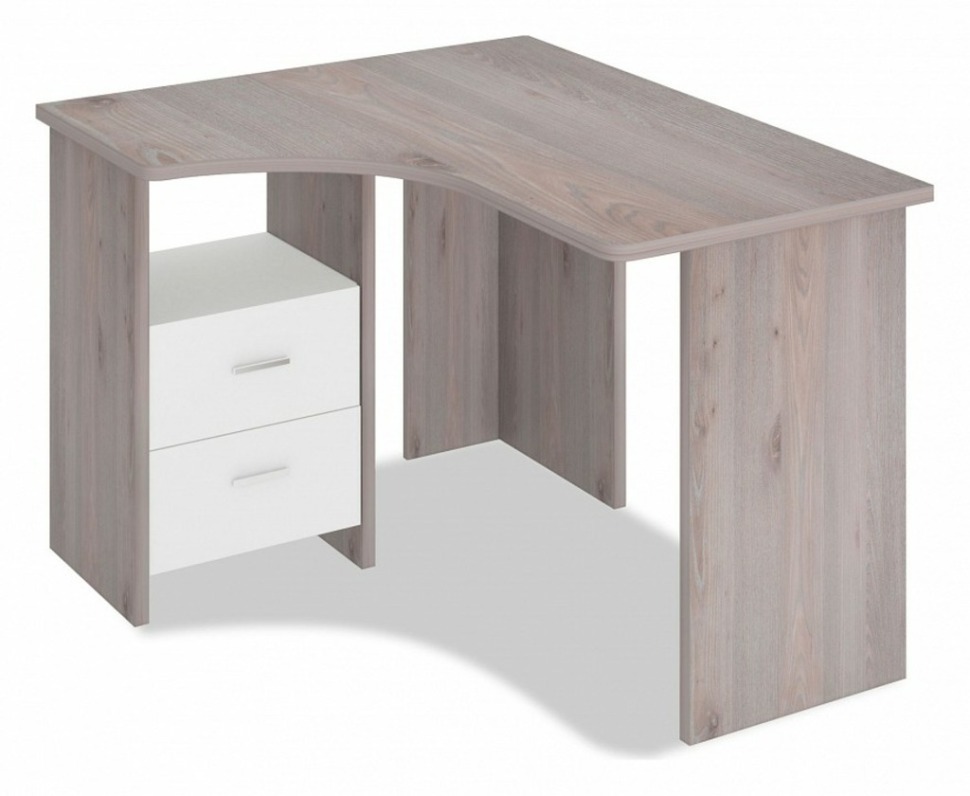 Фото Стол письменный Домино Лайт СКЛ-Угл 120 MER_SKL-Ugl120_NBE_LEV - интернет-магазин МегаТерем в Москве