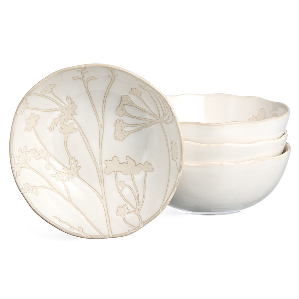 Фото Набор салатников bronco field 4 шт. 17*6,5 см 750 мл (409-214)  - интернет-магазин МегаТерем в Москве