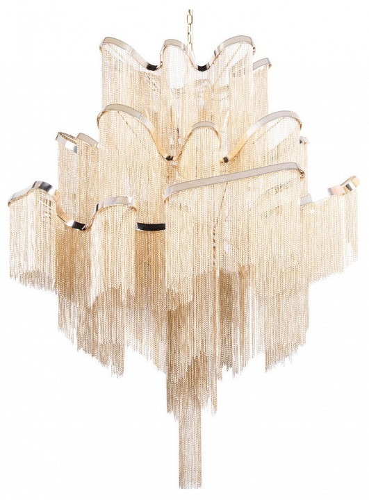 Фото Подвесная люстра Loft it Stream 10208/1000 Gold LF_10208_1000_Gold - интернет-магазин МегаТерем в Москве