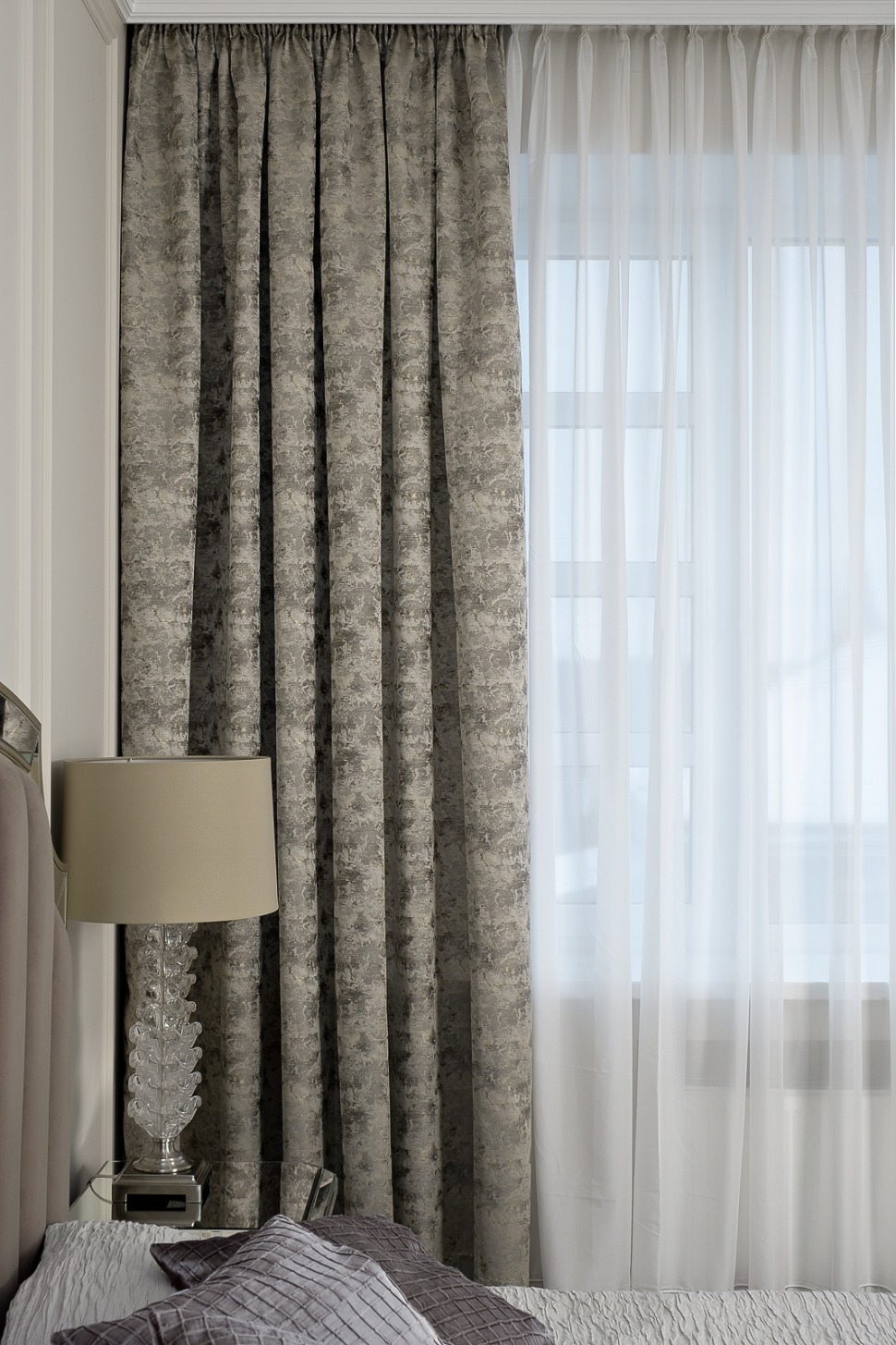 Фото Портьера Mirage бронза 275*260 (TT-00014549) - интернет-магазин МегаТерем в Москве