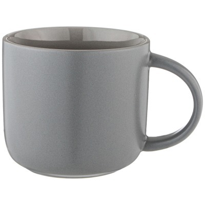 Кружка bronco "velour" 440 мл темно-серая (407-149) 
