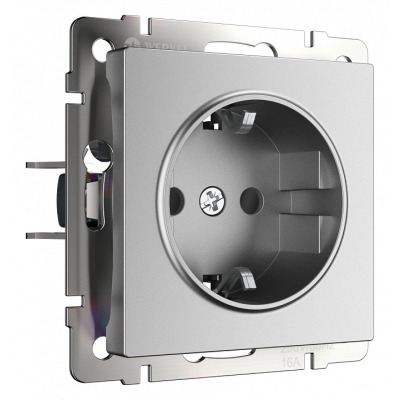 Розетка с заземлением и со ...