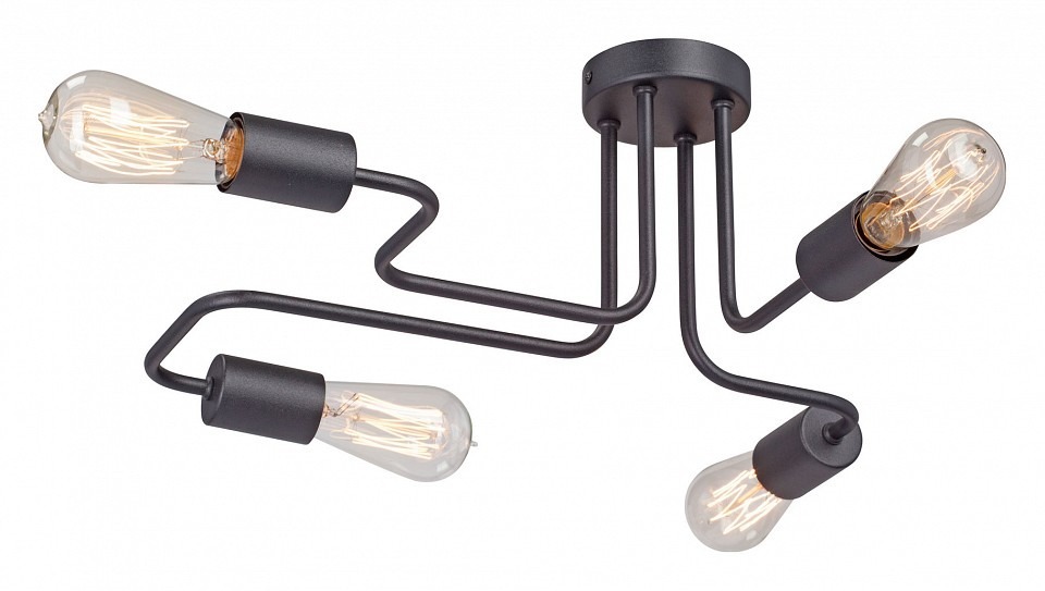 Фото Потолочная люстра Vitaluce V4196 V4196-1/4PL VI_V4196-1_4PL - интернет-магазин МегаТерем в Москве