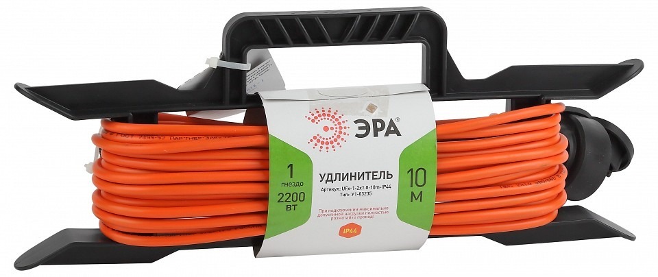 Фото Удлинитель Эра  UFx-1-2x1.0-10m ER_B0043039 - интернет-магазин МегаТерем в Москве