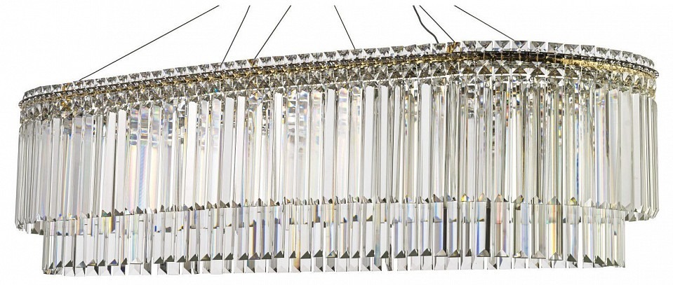 Фото Подвесная люстра Arti Lampadari Ovindoli Nickel Ovindoli L 1.5.120x40.101 G AL_Ovindoli_L_1.5.120x40.101_G - интернет-магазин МегаТерем в Москве