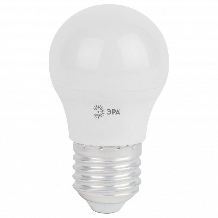 Фото Лампа светодиодная Эра Стандарт E27 9Вт 6000K LED P45-9W-860-E27 ER_B0031412 - интернет-магазин МегаТерем в Москве