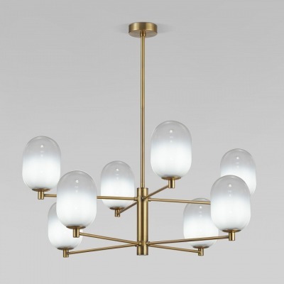 Люстра на штанге Eurosvet Loona 60161/8 латунь EV_a065609