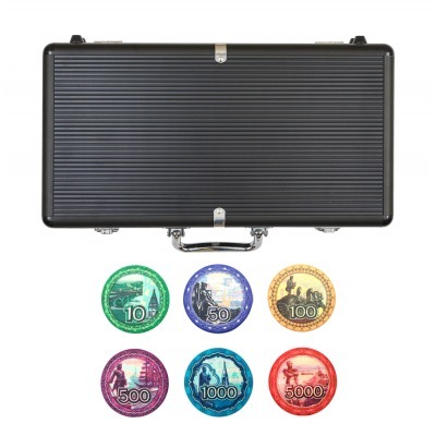 Набор для покера Roubles на 300 фишек (47190)