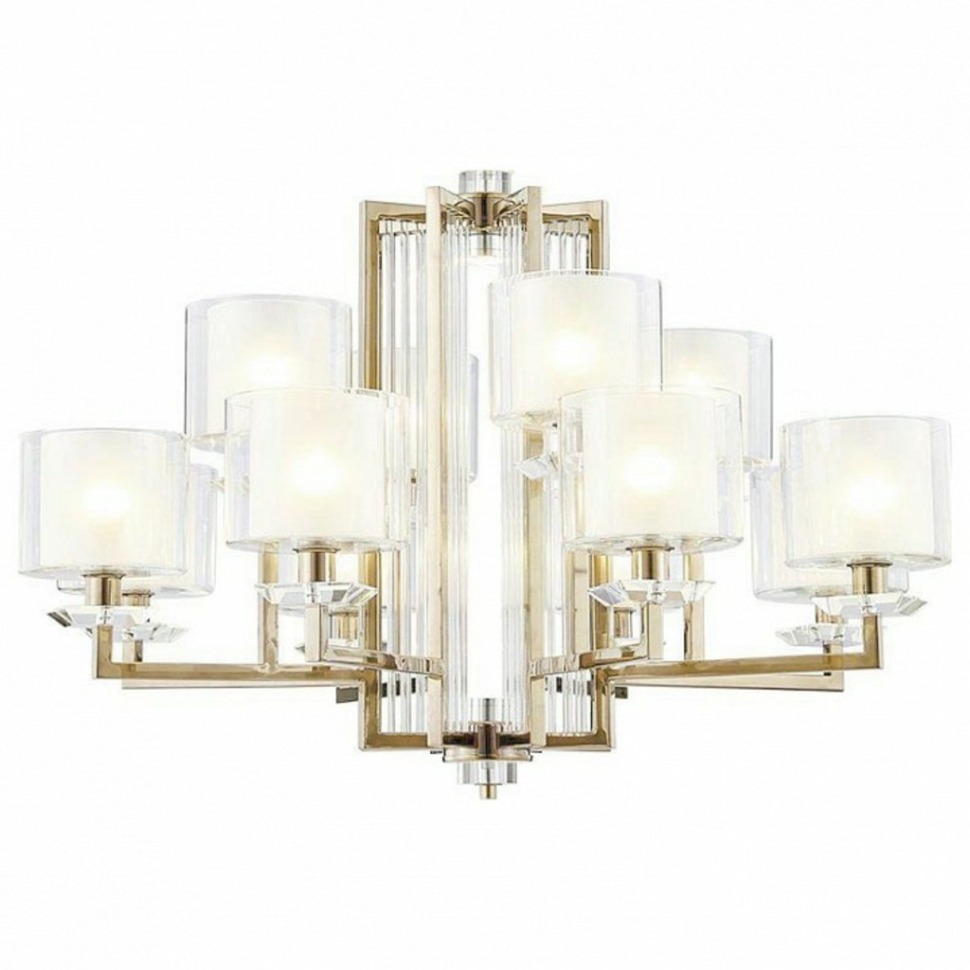 Фото Подвесная люстра Newport 4400 4408+4/C gold NWP_M0062634 - интернет-магазин МегаТерем в Москве