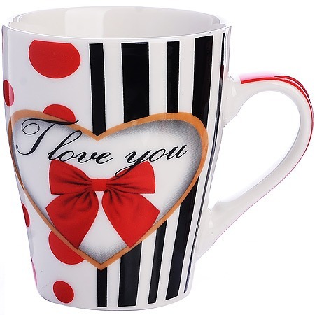 Фото Кружка 340 мл Love Notes LORAINE (9-25972-1) - интернет-магазин МегаТерем в Москве