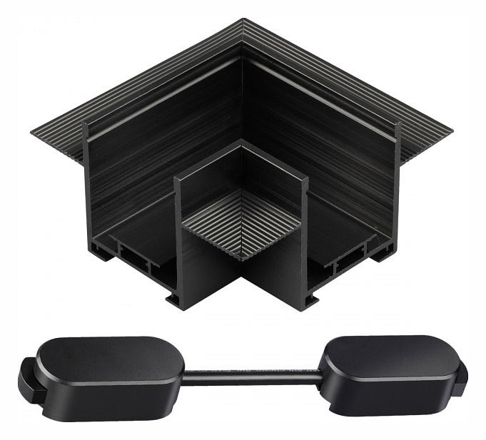 Фото Соединитель угловой L-образный для треков встраиваемых Novotech EASY 135274 NV_135274 - интернет-магазин МегаТерем в Москве