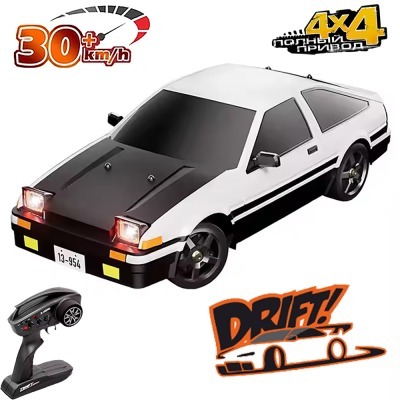 Радиоуправляемая машина для дрифта Toyota AE86 (35 см, 30 км/ч, акб, 1:12) (HB-R1201)