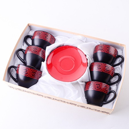 Фото Чайный сервиз на 6 персон 12 предметов 250 мл LORAINE (9-27581-1) - интернет-магазин МегаТерем в Москве