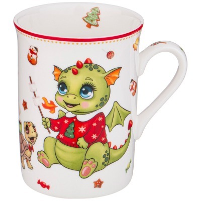 Кружка lefard "с новым годом!" 300 мл (85-1961) 