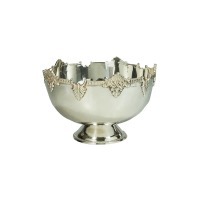 Чаша 7077BRLR, 25 см, никель, посеребрение, silver, ROOMERS TABLEWARE Чаша 7077BRLR, 25 см, никель, посеребрение, silver, ROOMERS TABLEWARE