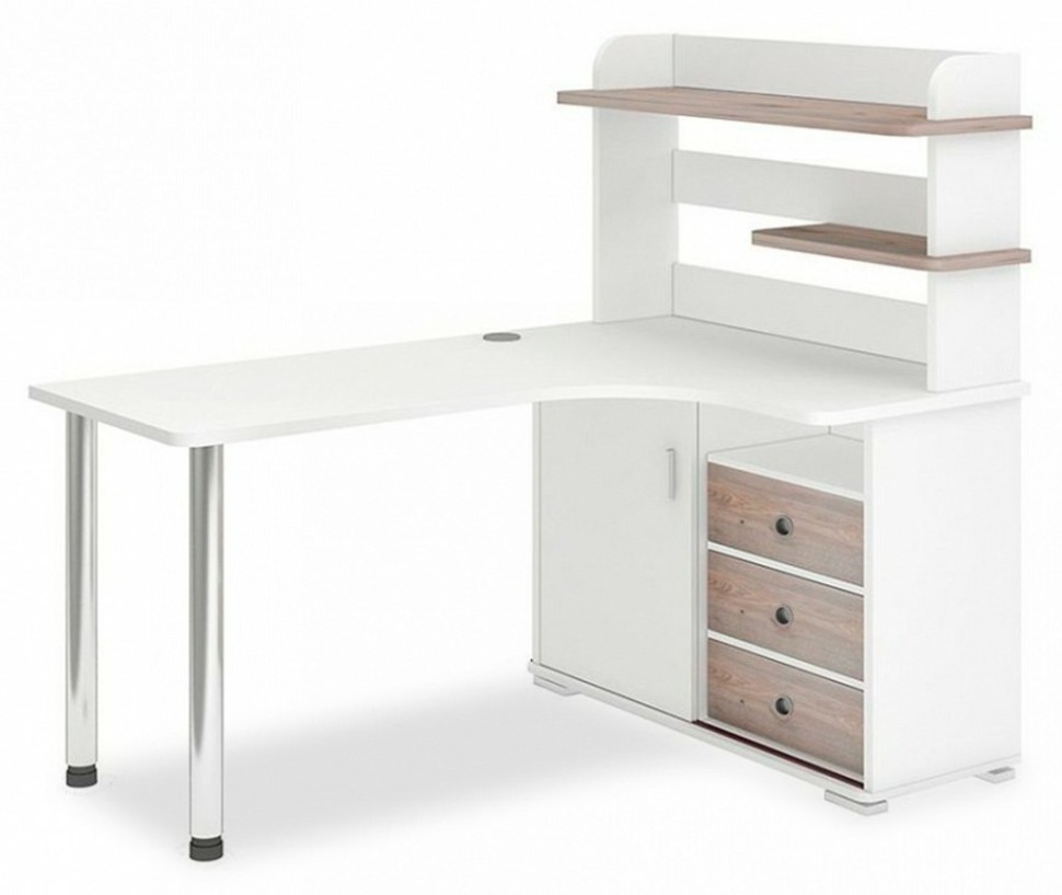 Фото Стол компьютерный Домино СР-165М MER_SR-165M-BENBE-PRAV - интернет-магазин МегаТерем в Москве