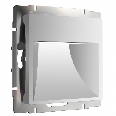 Заглушка для поста с подсветкой, без рамки Werkel серебряный матовый W1154165 WRK_a066805