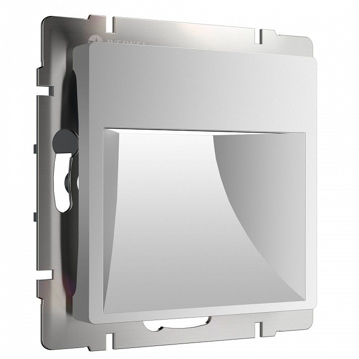 Фото Заглушка для поста с подсветкой, без рамки Werkel серебряный матовый W1154165 WRK_a066805 - интернет-магазин МегаТерем в Москве