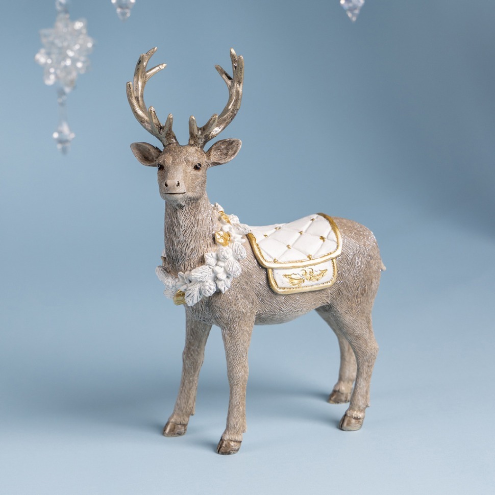 Фото Фигурка олень 18*9*26,5 см Lefard (79-279) - интернет-магазин МегаТерем в Москве