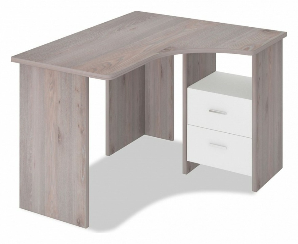 Фото Стол письменный Домино Лайт СКЛ-Угл 120 MER_SKL-Ugl120_NBE_PRAV - интернет-магазин МегаТерем в Москве