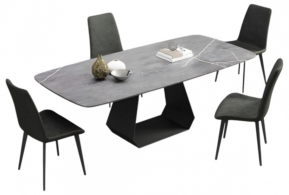 Фото Стол обеденный Echo Haven HSBI_HTD0060_grey - интернет-магазин МегаТерем в Москве