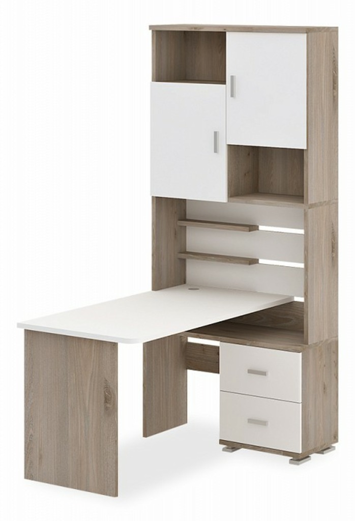 Фото Стол компьютерный Домино СР-720/140 MER_SR-720-140-NBEBE-PRAV - интернет-магазин МегаТерем в Москве