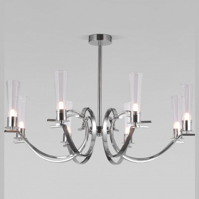 Люстра на штанге Eurosvet Rosher 60141/8 хром EV_a060336