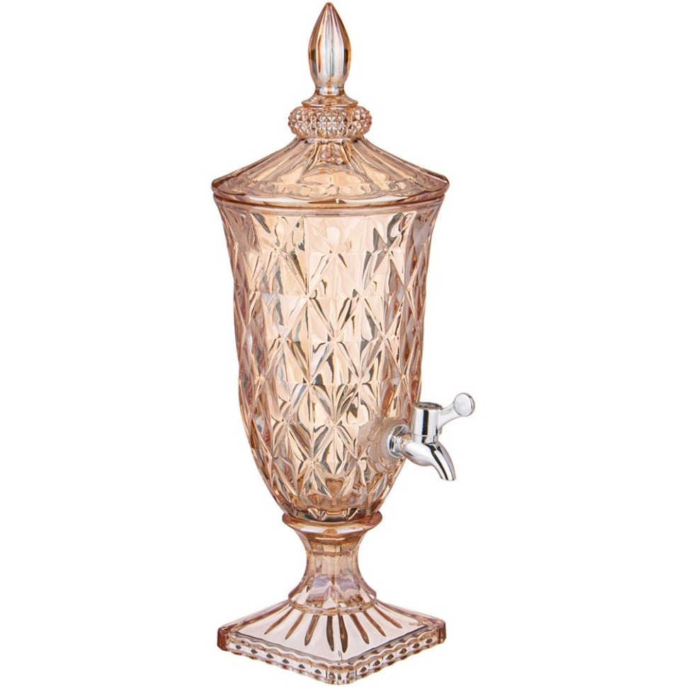 Фото Диспенсер для напитков лимонадница ромбо 1,8 л / 16*16*45,5 см. Lefard (691-015) - интернет-магазин МегаТерем в Москве