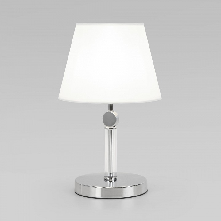 Фото Настольная лампа декоративная Eurosvet Conso 01145/1 хром EV_a061957 - интернет-магазин МегаТерем в Москве
