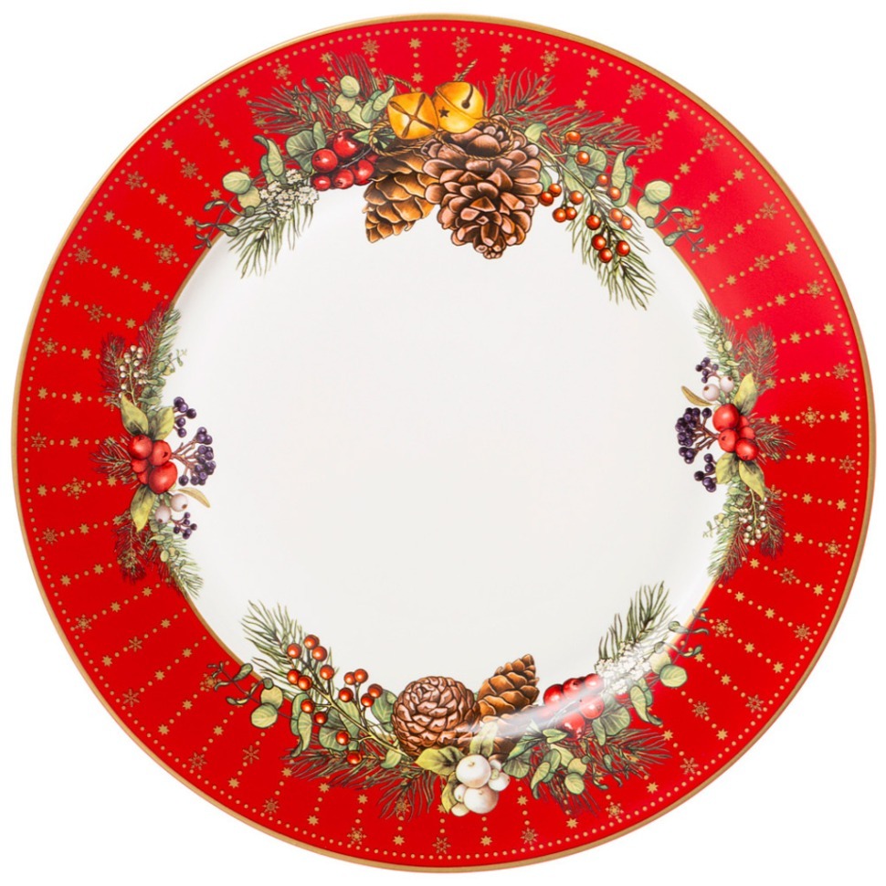 Фото Тарелка обеденная lefard celebration 27 см (85-1926)  - интернет-магазин МегаТерем в Москве
