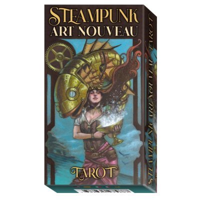 Карты Таро "Steampunk art Nouveau Tarot Cards" Lo Scarabeo / Стимпанк Арт-Нуво (64284)