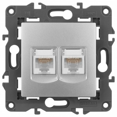 Розетка Ethernet RJ-45 без рамки Эра Эра Elegance 14-3108-03 ER_B0034310