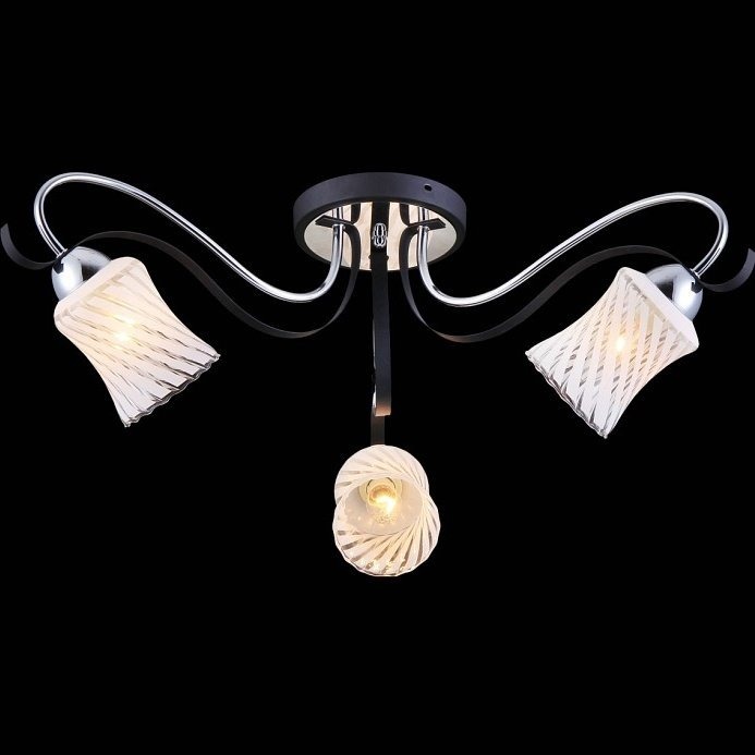 Фото Потолочная люстра Natali Kovaltseva 11441 11441/3C CHROME - интернет-магазин МегаТерем в Москве