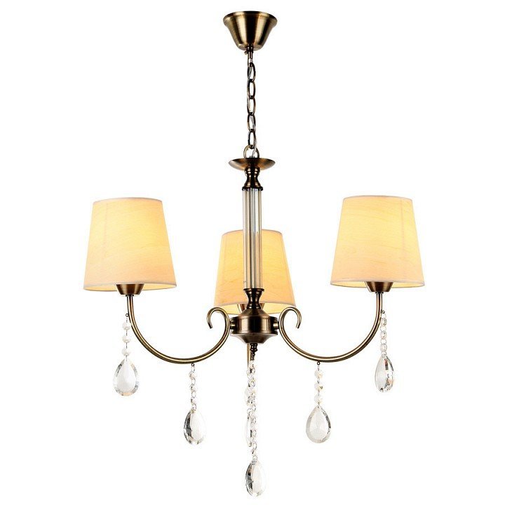 Фото Подвесная люстра Imex KL.2652 KL.2652-3-P AB - интернет-магазин МегаТерем в Москве