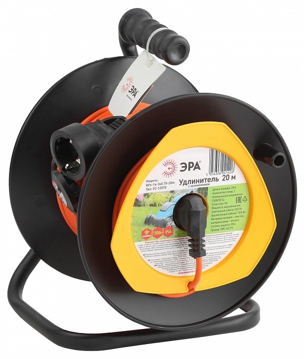 Фото Удлинитель Эра  RPx-1e-3х0.75-20m ER_B0043045 - интернет-магазин МегаТерем в Москве