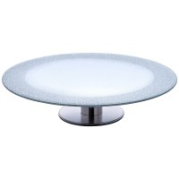 Тортовница на ножке "silver mirror" 30*7 см Agness (357-255-1)