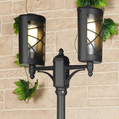 Фонарный столб Elektrostandard Premier Premier F/2 черный (GL 1017F/2)