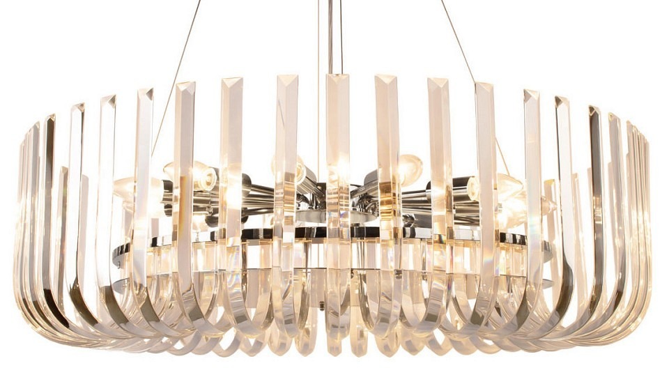 Фото Подвесная люстра Loft it Dakota 10300/800 Nickel LF_10300_800_Nickel - интернет-магазин МегаТерем в Москве